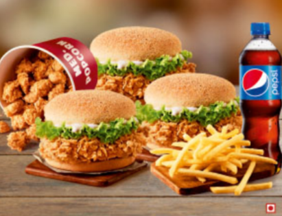 Best KFC Non-Veg Combos to Order Online in Hyderabad